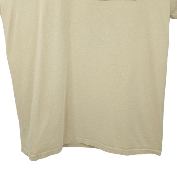 Walt Disney World Animal Kingdom Graphic T Shirt L Beige Elephant Palm Trees - Picture 10 of 16